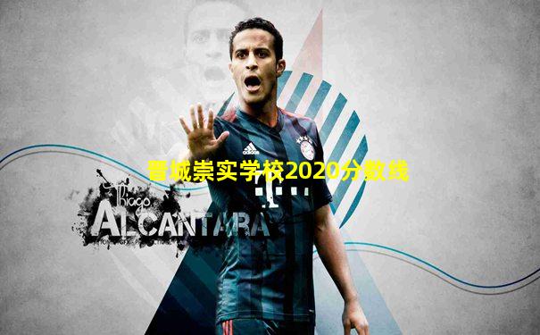 晋城崇实学校2020分数线