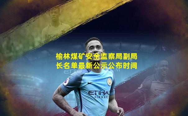 榆林煤矿安全监察局副局长名单最新公示公布时间